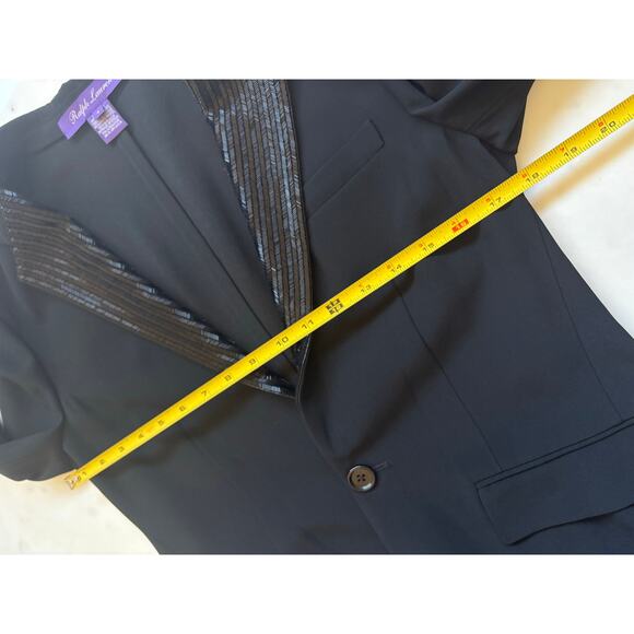 Ralph Lauren Collection Purple Label Beaded Jacket Blazer 4 Formal Evening $7K - Picture 8 of 15